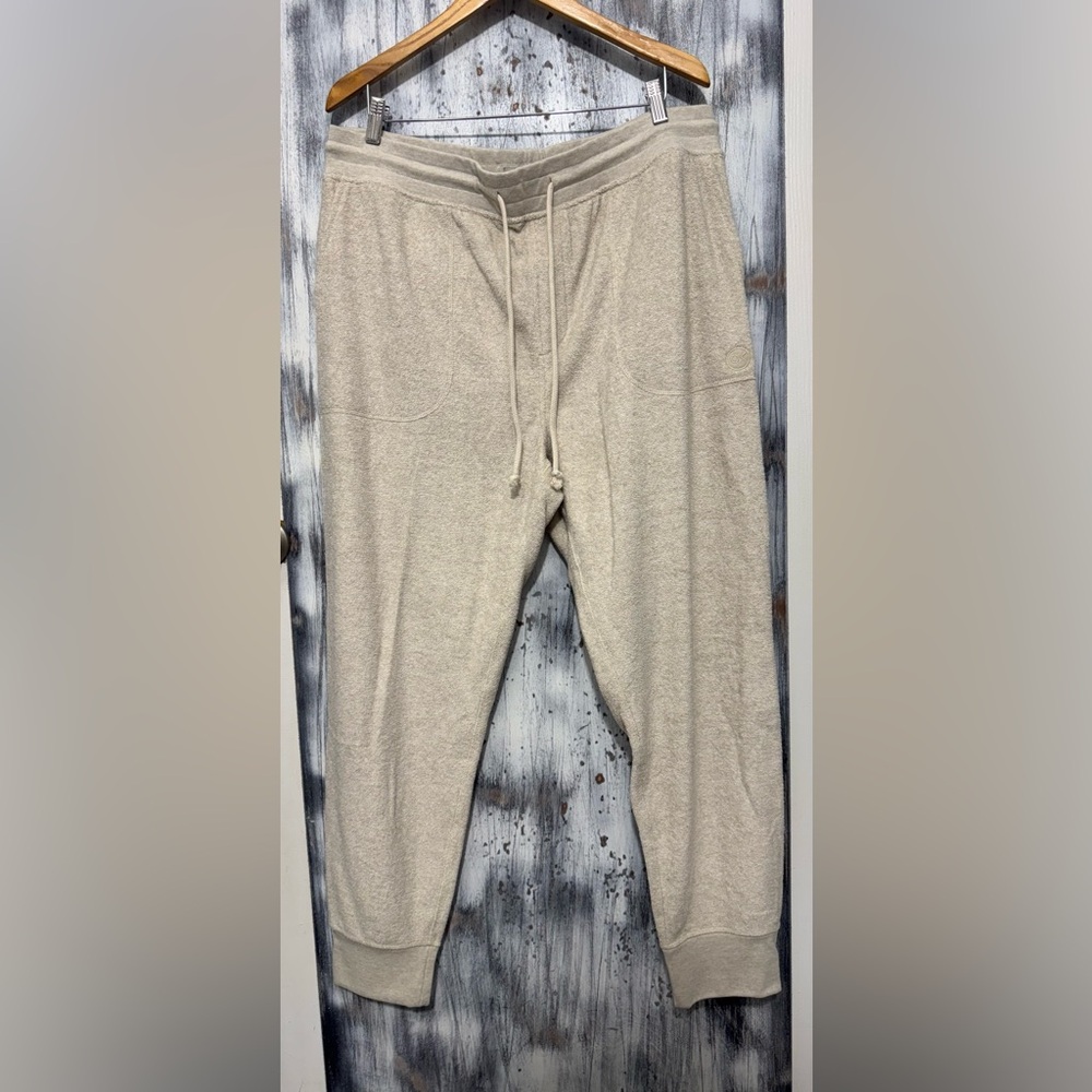 Outerknown Hightide Tapered Organic Cotton Blend Terry Sweatpants Size XL